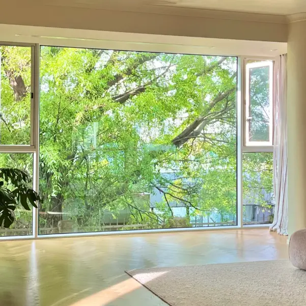 အလူမီနီယမ် အလွိုင်းကြမ်းပြင်မှ မျက်နှာကျက် ဝင်းဒိုး