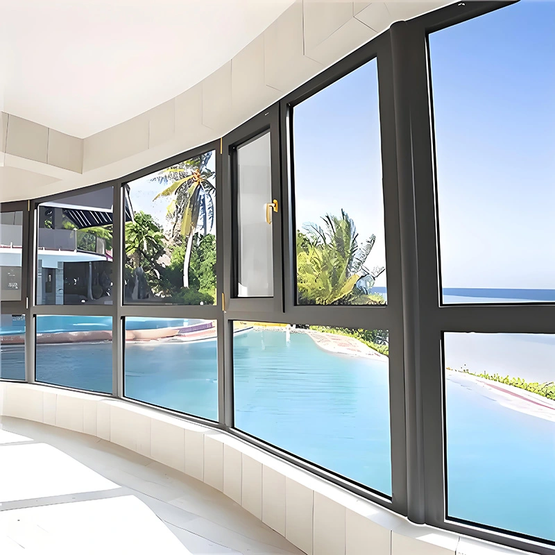 အလူမီနီယမ်အလွိုင်းအတွင်းပိုင်းဖွင့် Windows