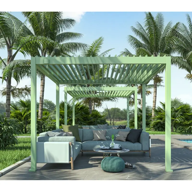 လက်ဖြင့်ပြန်နုတ်နိုင်သော Gazebo